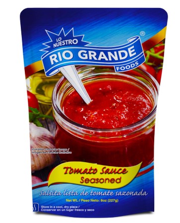 RIO GRANDE Salsa sazonada con ajo 6/8oz