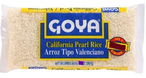 2650- Goya California Pearl Valencia Rice 18/24oz