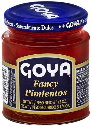 3929-Goya Fancy Pimientos (Jar) 24/4oz