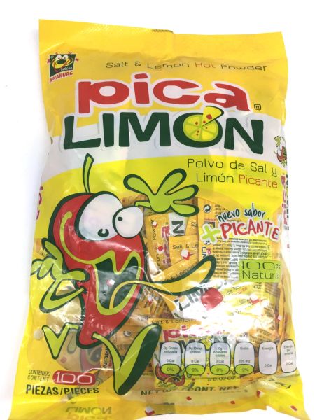 Anahuac Pica Limon 100pc (yellow bag) (24cs)