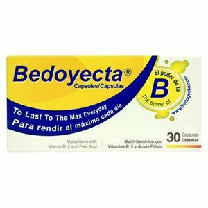 Bedoyecta B12 and Folice Acid Multivitamin C/30