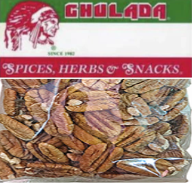 Chulada Pecan 12/1.29..