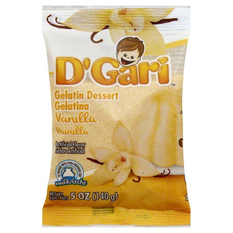 DGari Gelatin Dessert Vanilla 24/4.2 oz