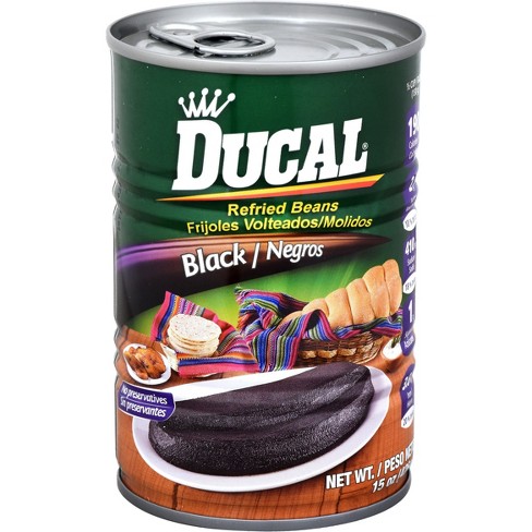 3550- Ducal Black Bean Refried 24/15oz