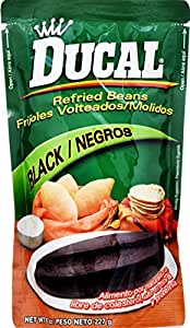 3547- Ducal Black Bean Refried Doy-Pack 12/29oz