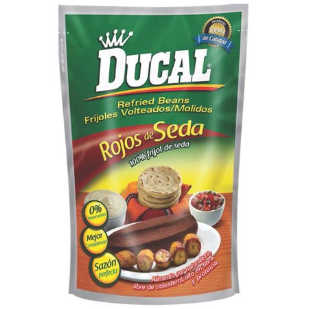 3548-Ducal Red Seda Refried Bean Doy-Pack 12/28oz