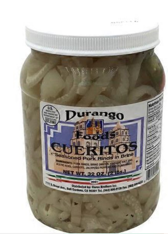 Durango Pork Skins (Cueritos) 6/32 oz (ND)