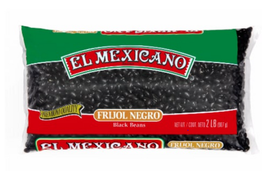 El Mexicano Black Beans 12/2 Lb