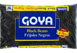 2523- Goya Black Bean (Frijoles Negros) 6/4lb