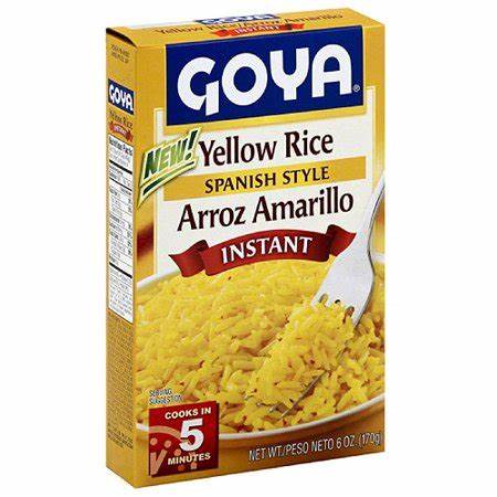 2643-Goya Instant Yellow Rice - Spanish Style 24/6oz