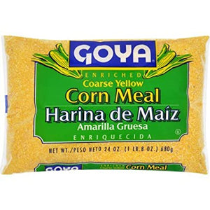 Goya Masarepa Harina de Maiz Amarilla/ Yellow Corn Meal 12/24