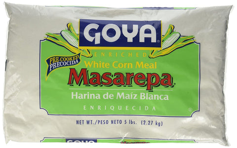 Goya Masarepa Harina de Maiz Blanco/White Corn Meal 6/5Lbs