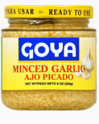 Goya Minced Garlic 12/8oz