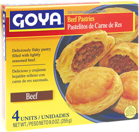 9298- (F) Goya Pastelitos de Carne 12/9oz