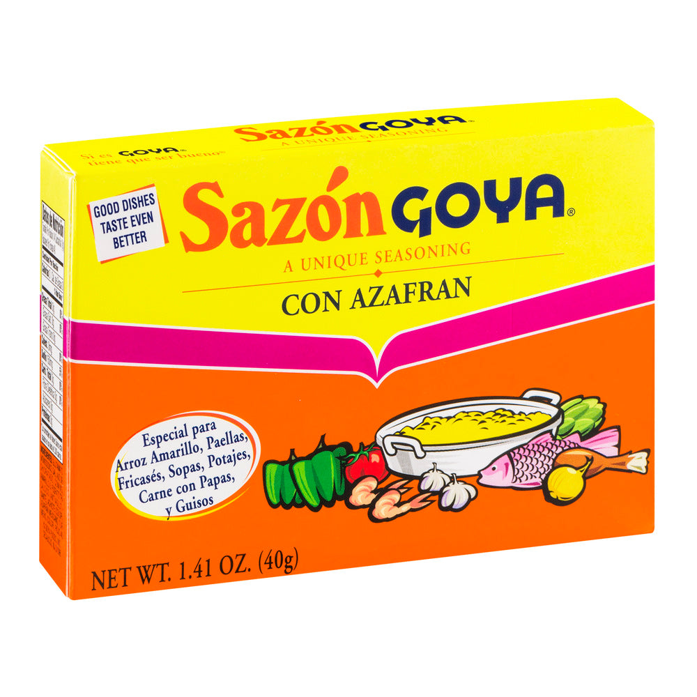 3784- Goya Sazon Con Azafran 36/1.41oz