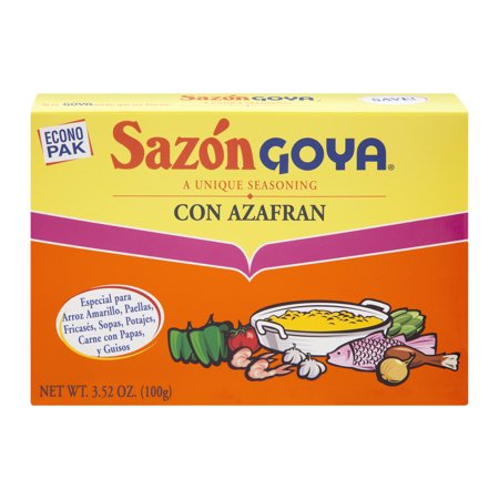 3777- Goya Sazon with Azafran 18/3.52oz