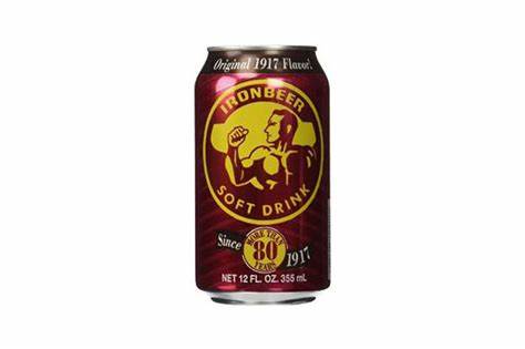 Ironbeer Soda 24/12oz--Cuba