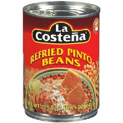 La Costena Refried Pinto 12/20oz