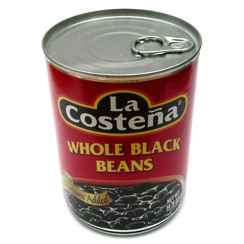 La Costena Whole Black 12/19oz