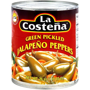 La Costena Whole Jalapeno 12/26oz