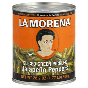 La Morena Sliced Jalapeno 12/28.2 (800g)