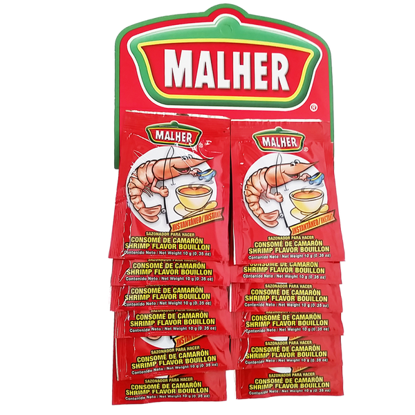 Malher Consome Camaron (Shrimp) Tira (Strip) 1/12