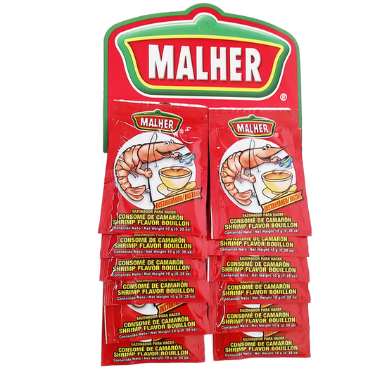 Malher Consome Camaron (Shrimp) Tira (Strip) 1/12