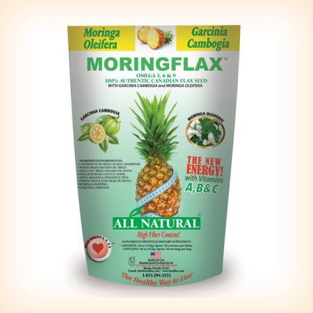 Moringflax con Vitaminas y Fibra 16oz bag