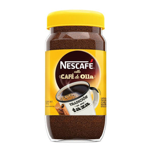 Nescafe de Olla Canela & Piloncillo 15/170g (tapa amarillo)