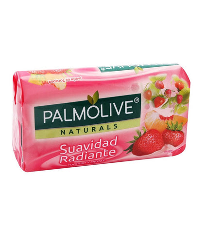Palmolive Yogurt y Frutas (Strawberry)-1/160g--Suavidad radiante