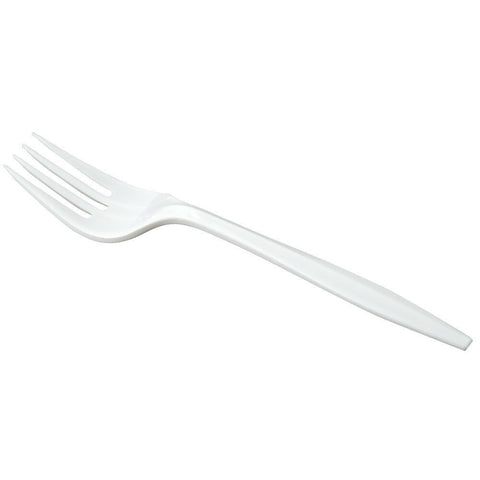 Plastic Fork White 36/36ct