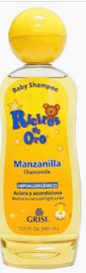Shampoo Ricito De Oro Manzanilla 13.5