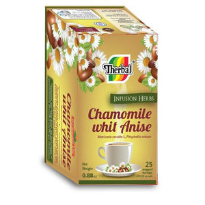 Therbal Tea Box Manzanilla y Anis 1/25 (Chamomile w/Anise)