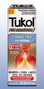 Tukol Diabetics "Sugar Free" Cough & cold 4oz