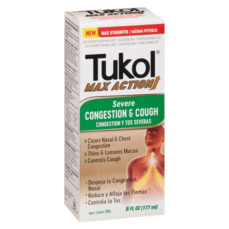 Tukol Max Action Severe Congestion & Cough