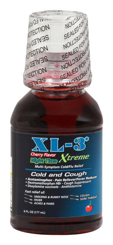 XL-3 Night Time Xtreme Cherry Liquido 12oz
