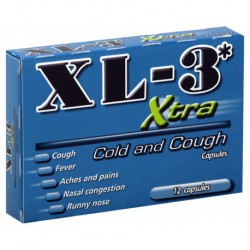 XL-3 X-tra Cold Medicine (Azul) 12/Tab