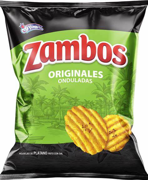 Zambos Plantain Salt (Onduladitas) 24/5.4oz