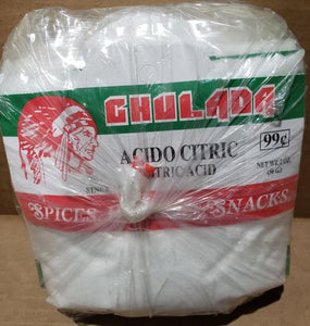 Chulada Acido Citrico (Citric Acid) 12pk