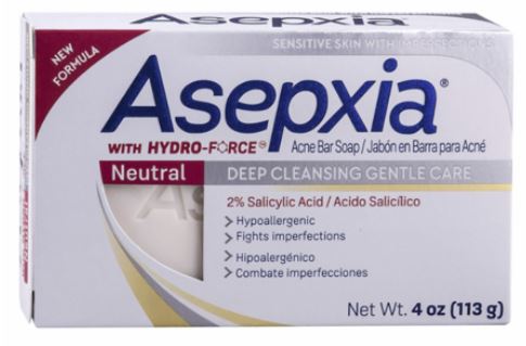 Jabon Asepxia Neutral-Sensitive skin
