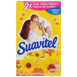 Suavitel Morning Sun Dryer Sheets 15/20