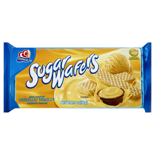 Gamesa Sugar Wafers Vainilla 12/6.8