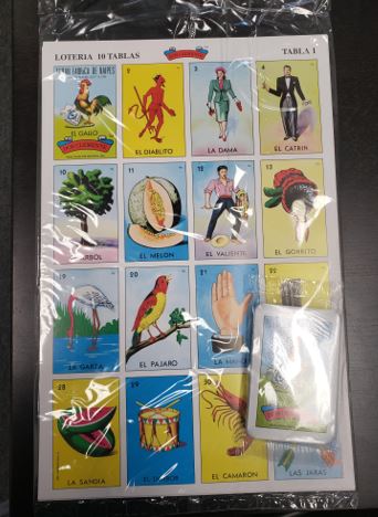 La Mexicana Loteria *Gigante* 10 tablas