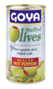 1492-Goya Manzanilla Stuffed w/Hot Pimentos 12/5.25oz