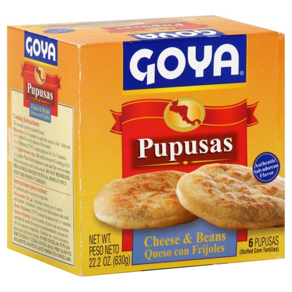 Goya Pupusas Queso/Frijol 12/22