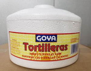 7813-Goya Tortilla Warmer Nieve Seca 1/12 ct