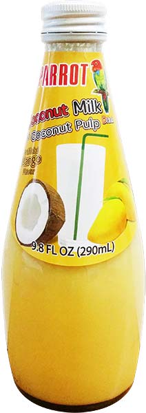 Parrot Coconut MILK with Mango Drink 12/9.8oz
