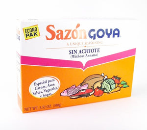 Sazón Sin Achiote (without Annatto)