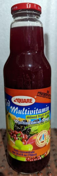 Square Jugo Zanahoria and Jugo Rojo y Vitaminas (Carrot/RED) 8/750ml