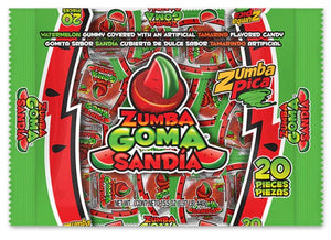 Zumba Goma Sandia 1/20pz (20 cs)